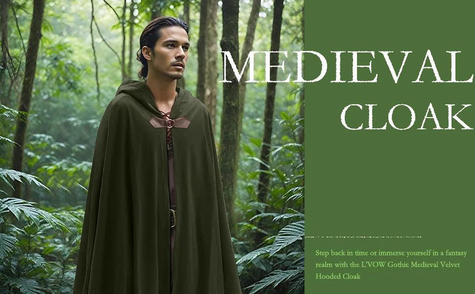 Dark Fantasy assassin cloak - Image 11
