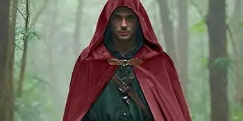 Dark Fantasy assassin cloak - Image 13