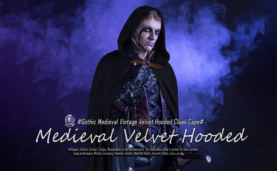 Dark Fantasy assassin cloak - Image 17