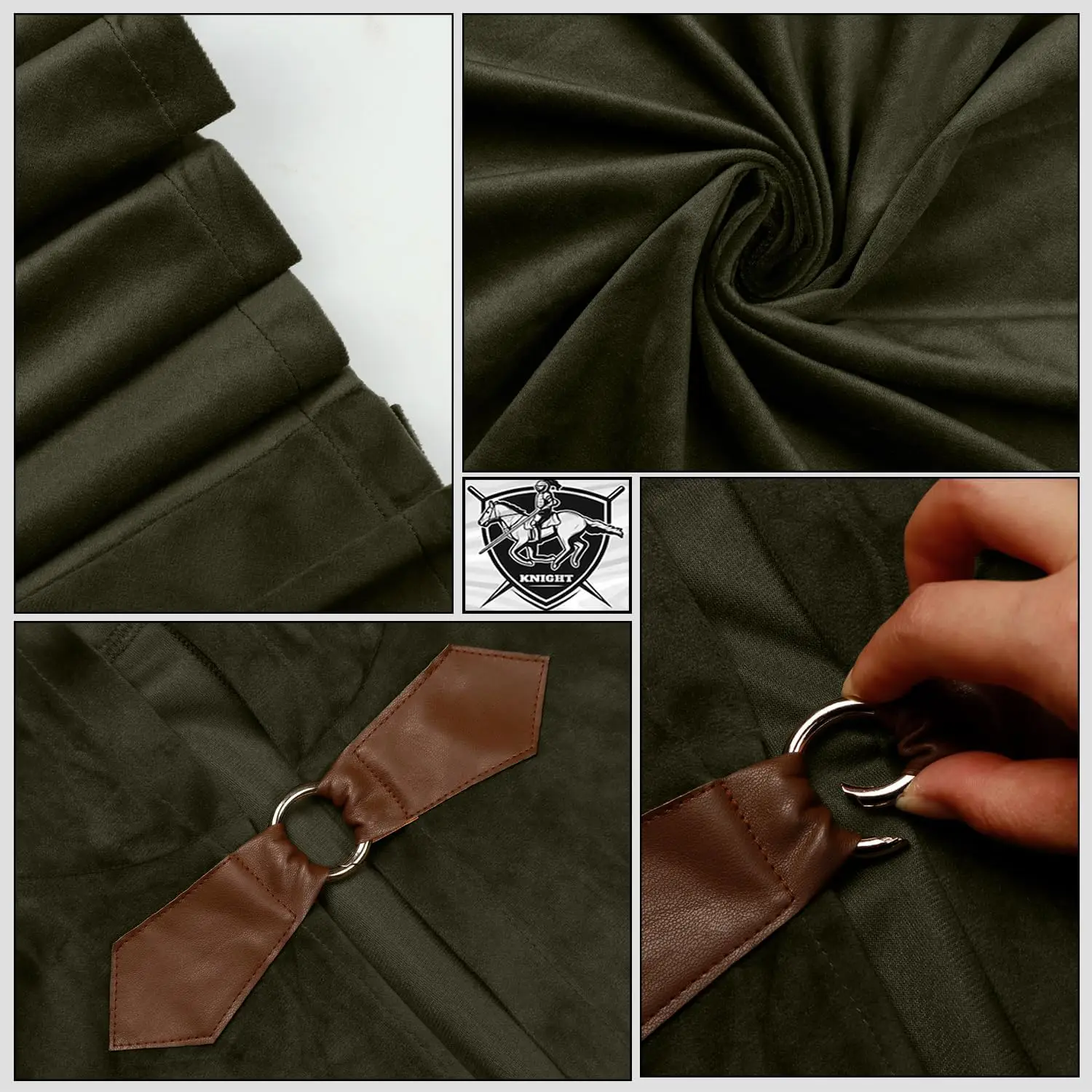 Dark Fantasy assassin cloak - Image 4
